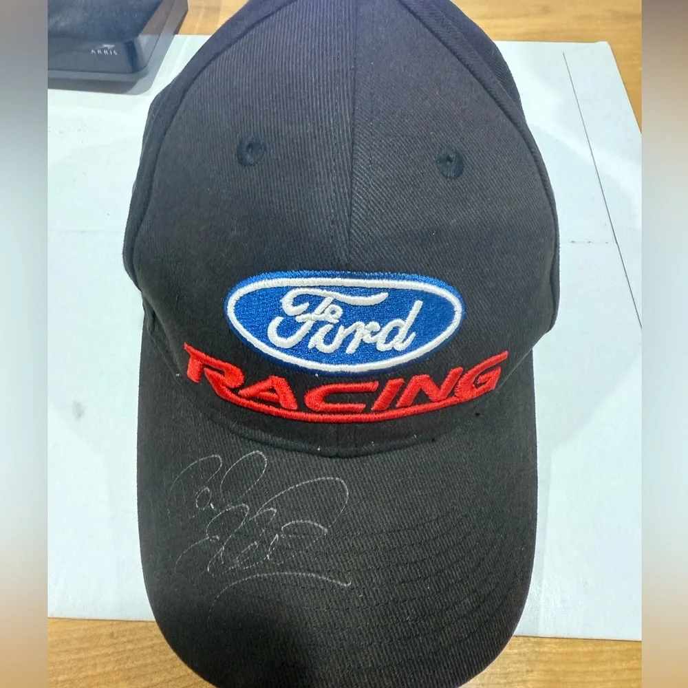 Signed Ford Racing Hat - Picture 4 of 5